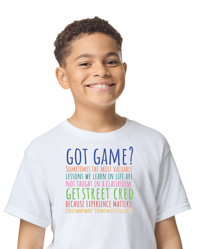 Got Game Get Street Cred Youth Short-Sleeve Shirt