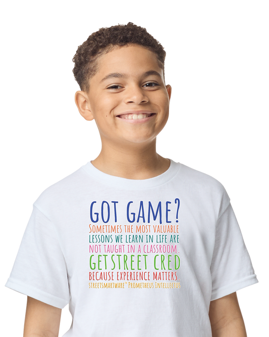 Got Game Get Street Cred Youth Short-Sleeve Shirt